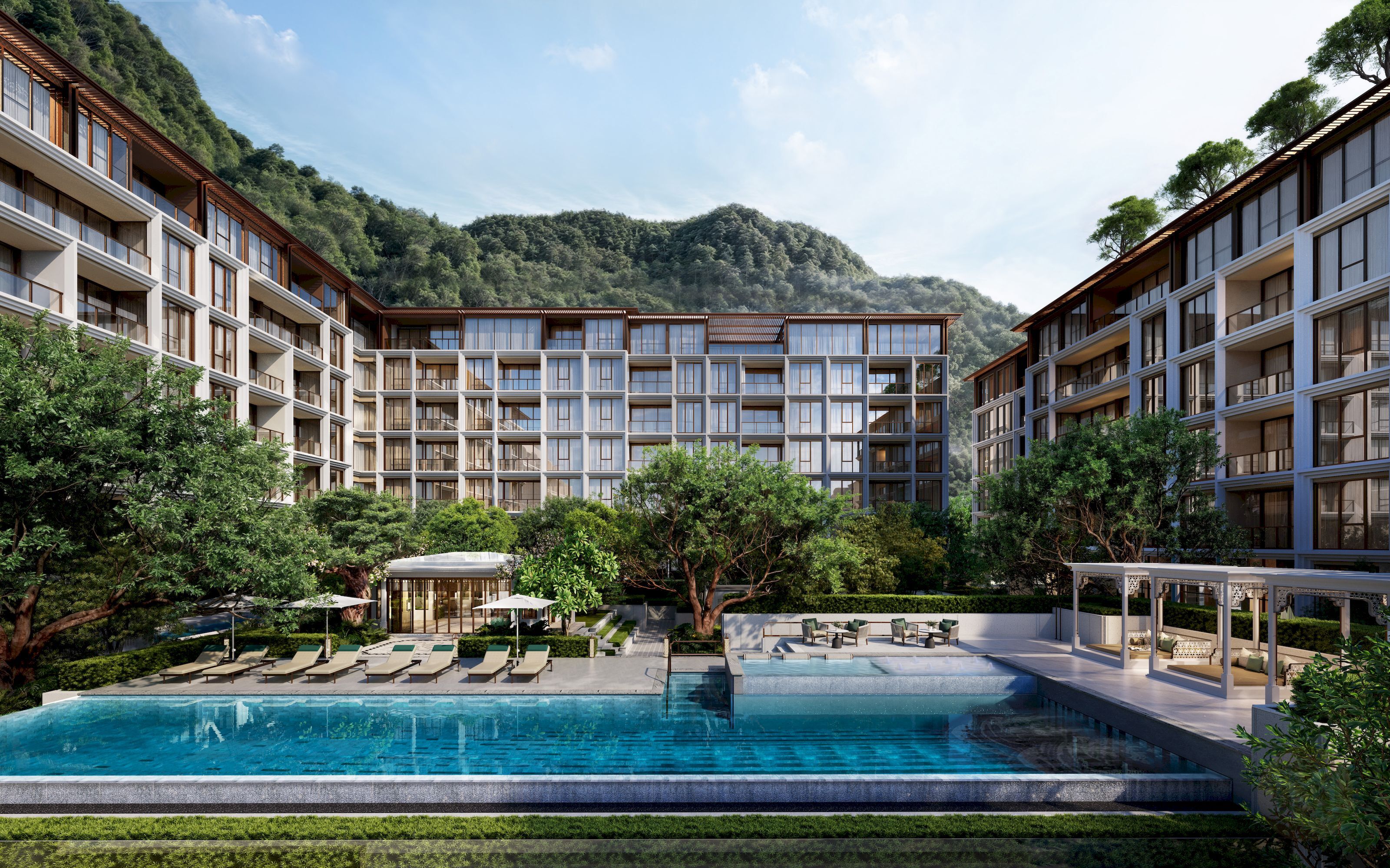 Residences Aerial View